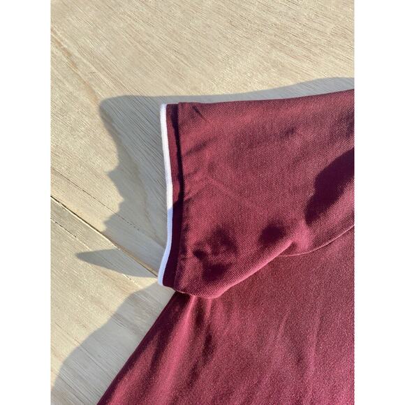 VTG. RALPH LAUREN Polo‎ Shirt Classic Fit Men's Red Size XL Made in Vietnam - Picture 4 of 6